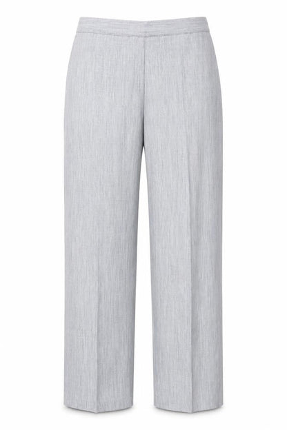 Preworn Womens Grey  Polyester Trousers  Size 14 L28 in Regular