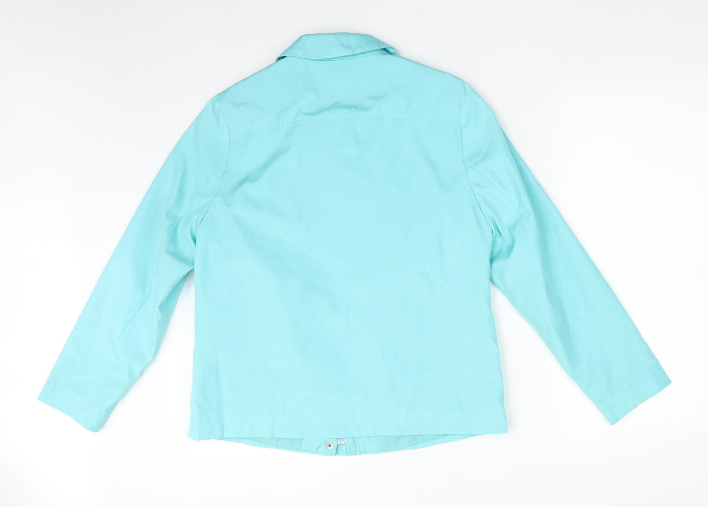 BM Womens Blue   Overcoat Coat Size XS