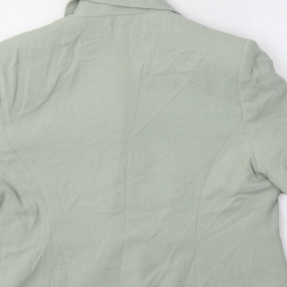 Marks & Spencer Womens Green   Jacket Blazer Size 18