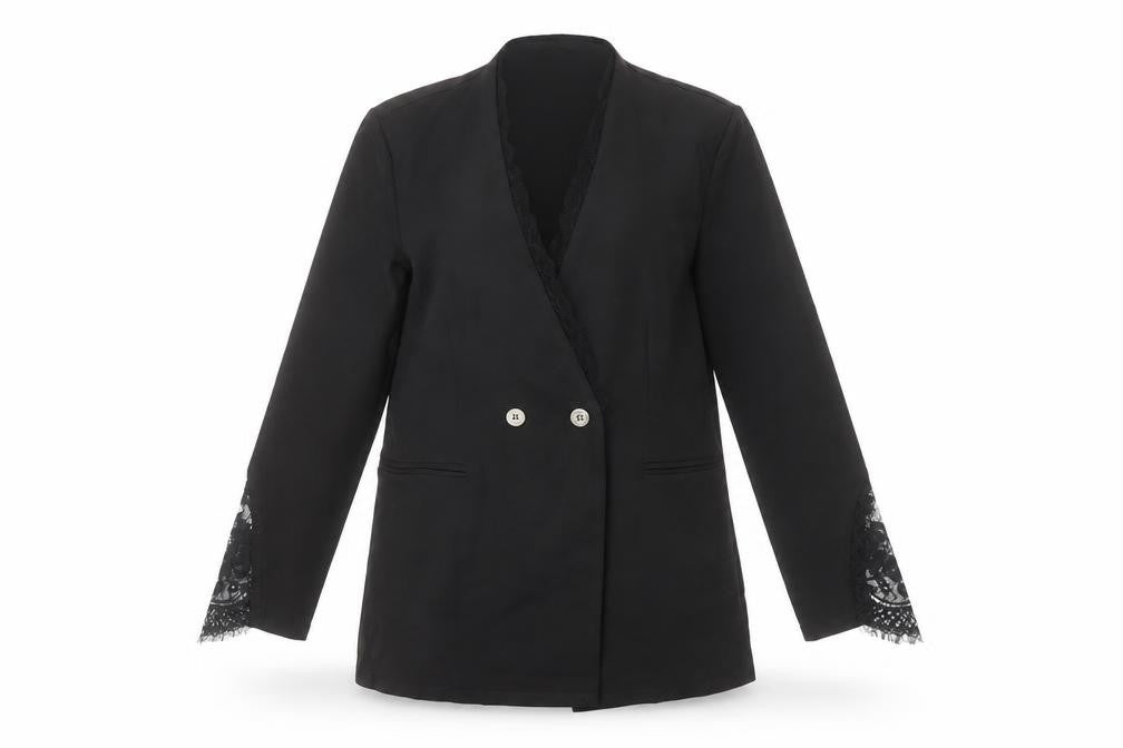 Preworn Womens Black   Jacket  Size M