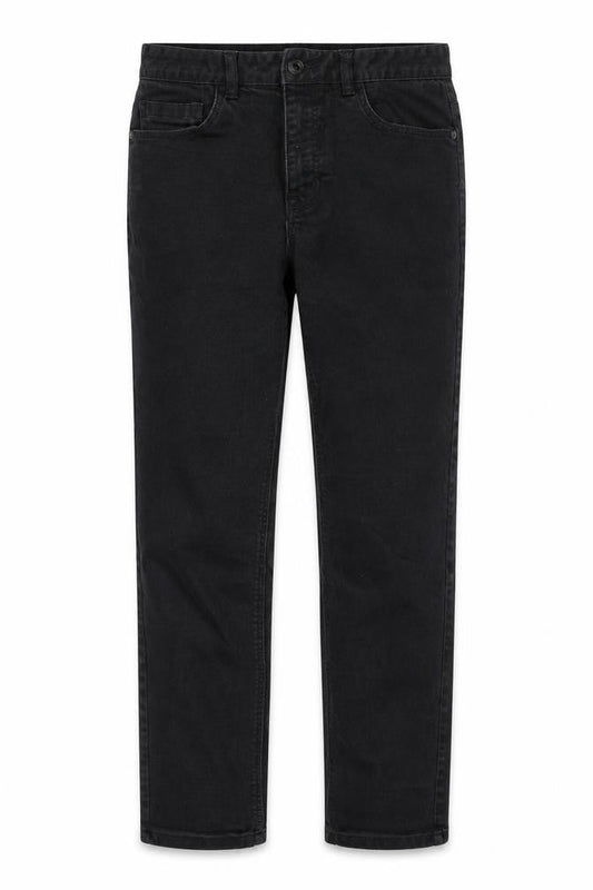 Next Womens Black  Cotton Straight Jeans Size 30 L27 in Slim
