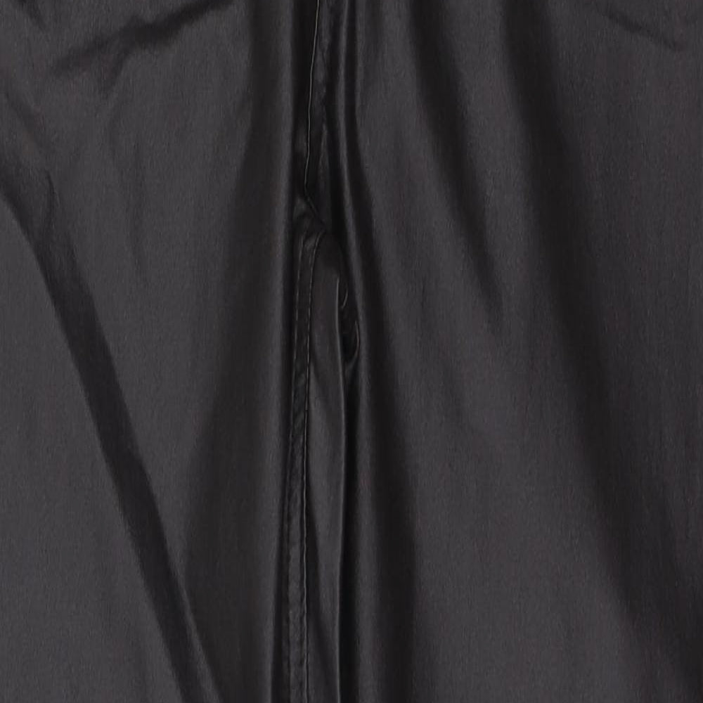 Oasis Womens Brown  Viscose Trousers  Size 16 L28 in Regular