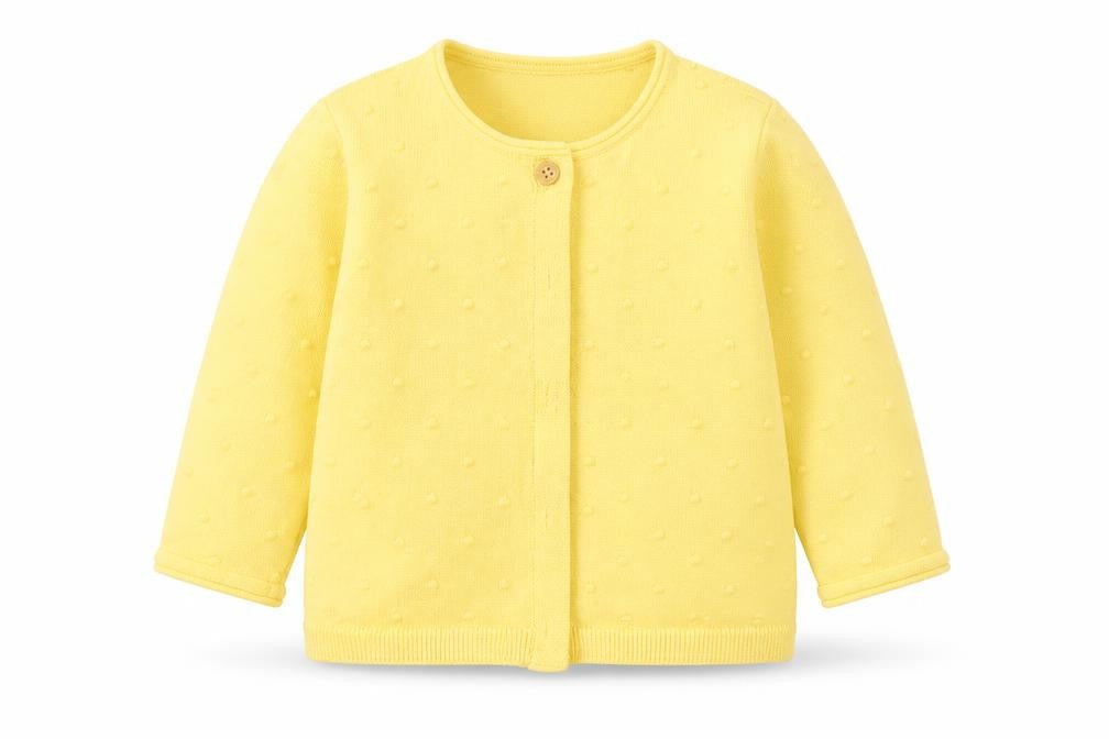 F&F Baby Yellow   Overcoat Jacket Size 12-18 Months