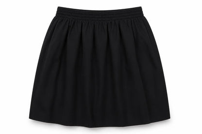 dean schoolwear Girls Black  Polyester A-Line Skirt Size 13-14 Years  Regular