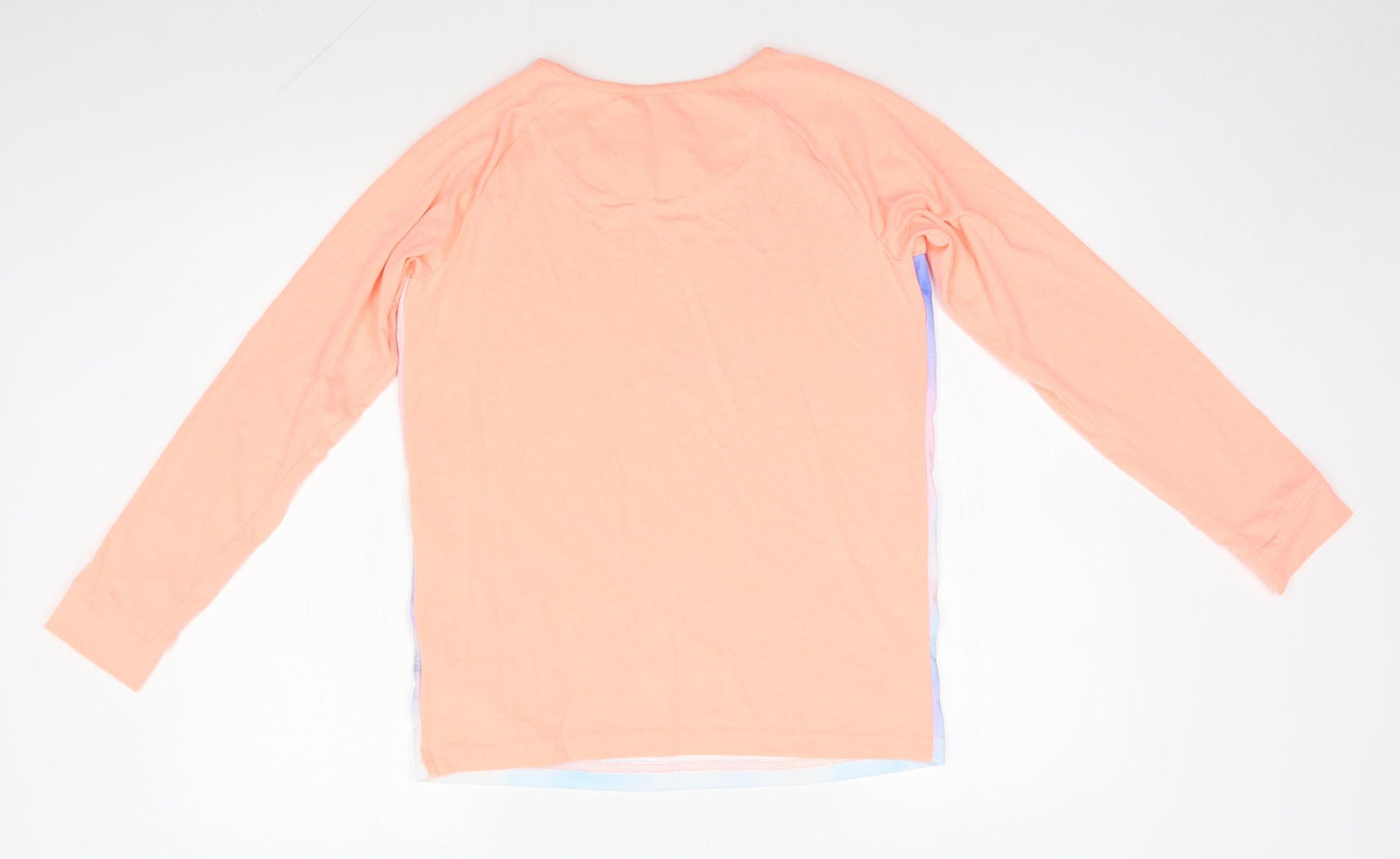 M&S Girls Multicoloured Solid Polyester Top Pyjama Top Size 12-13 Years
