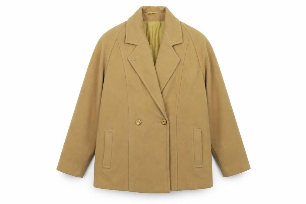 First Avenue Womens Brown   Overcoat Coat Size 14