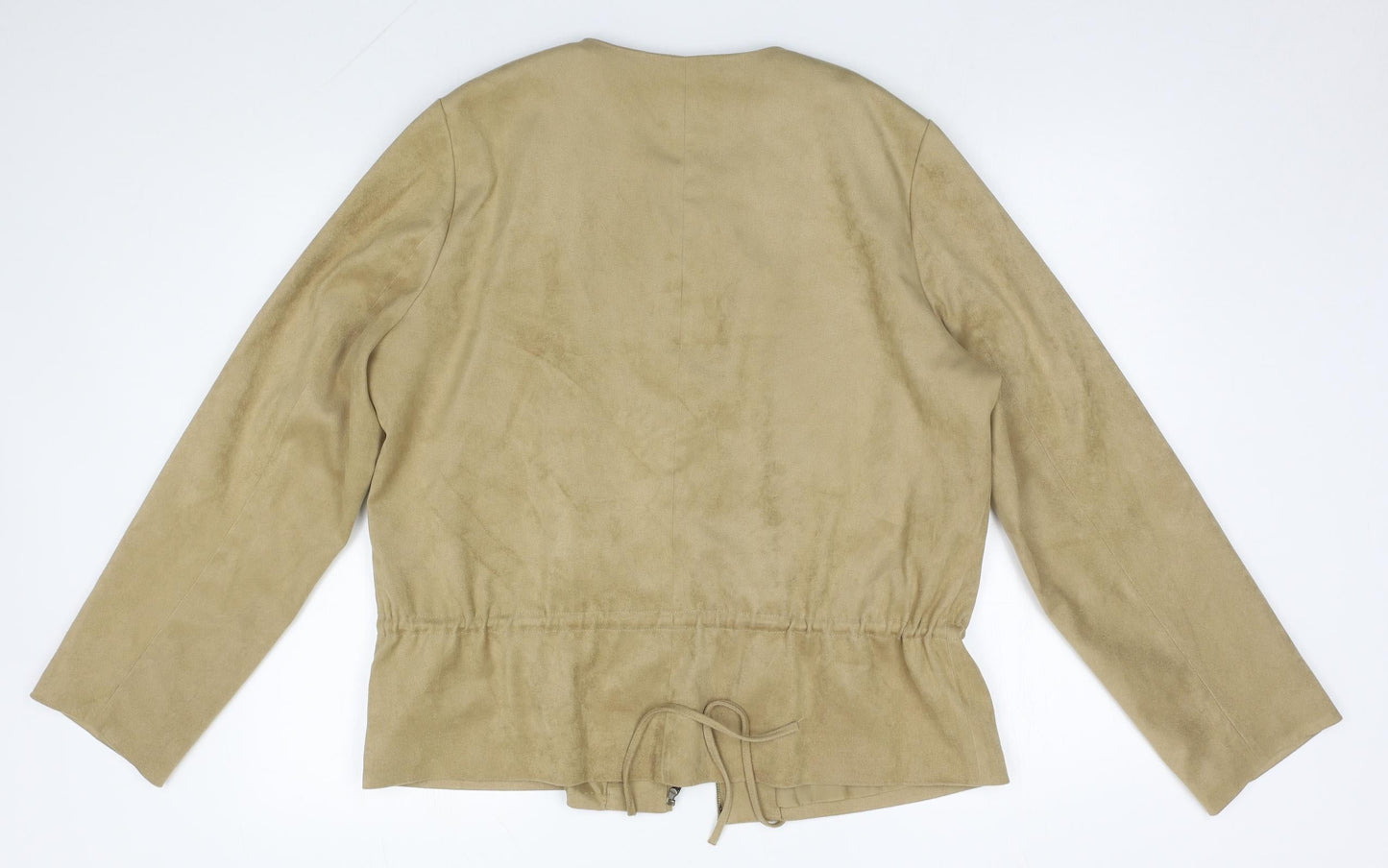 M&S Womens Brown   Jacket Coat Size 16