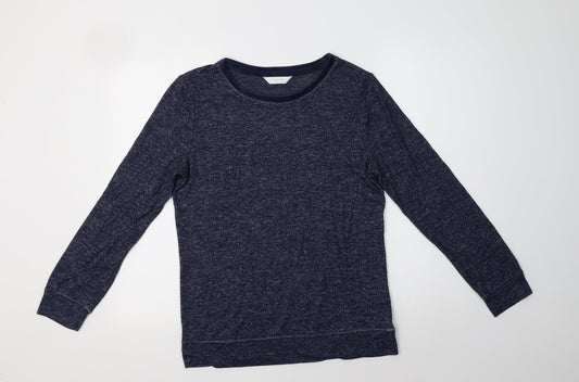 M&S Womens Blue  Polyester Top Lounge Set Size 8