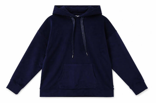 La marquise Womens Blue  Polyester Pullover Hoodie Size M