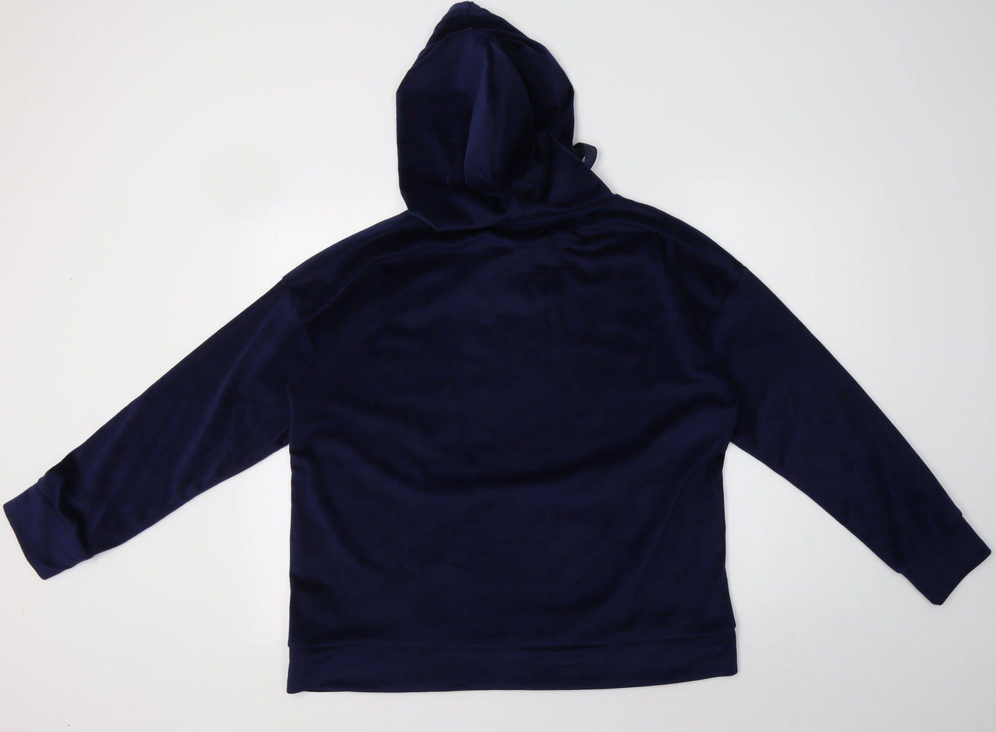 La marquise Womens Blue  Polyester Pullover Hoodie Size M