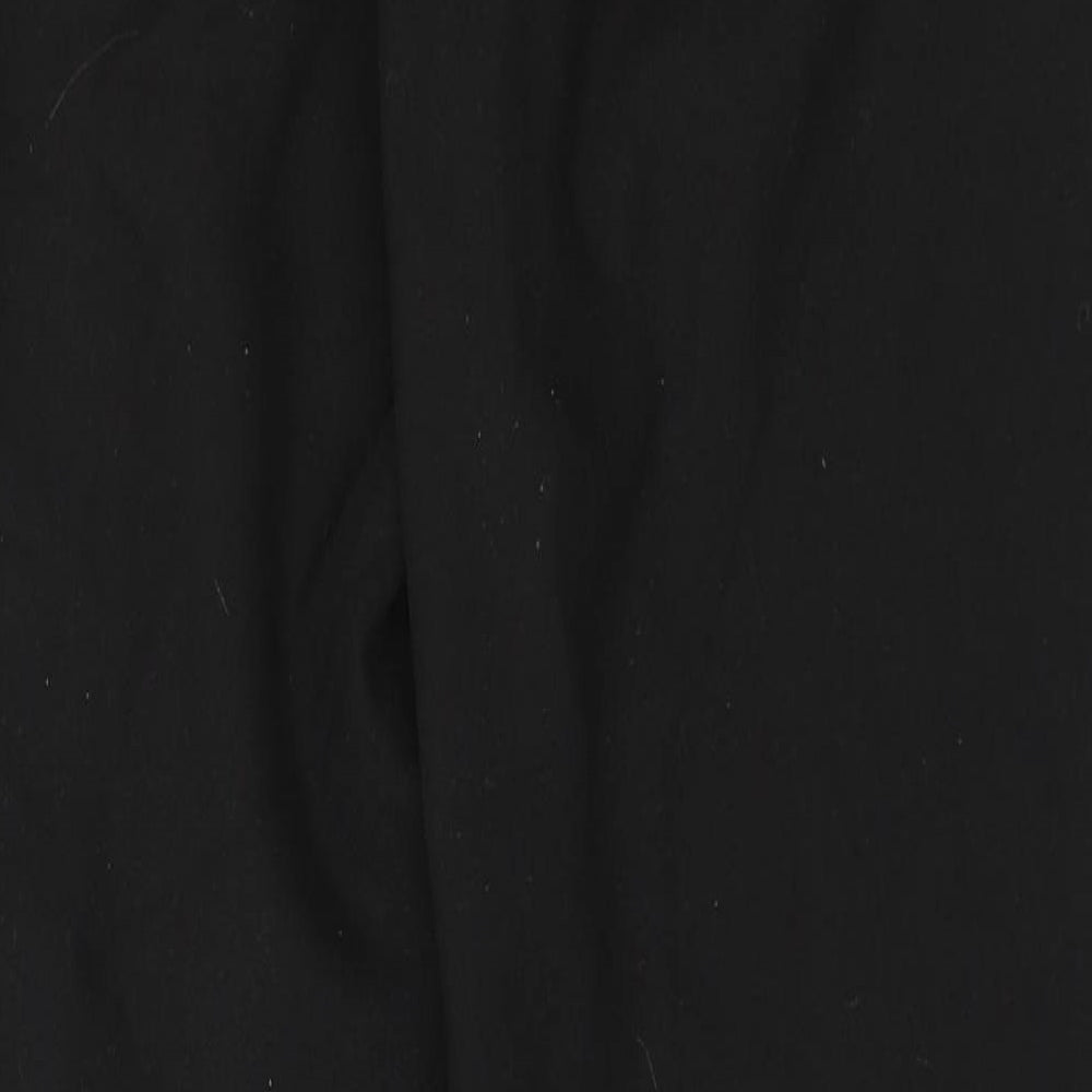 NEXT Mens Black  Polyester Trousers  Size 30 in L30 in Regular