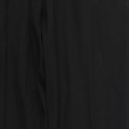 Next Womens Black  Polyester Trousers  Size 30 in L30 in Regular
