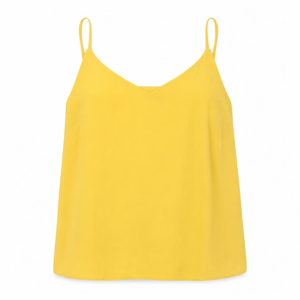 F&F Womens Orange  Polyester Basic Tank Size 18 Off the Shoulder