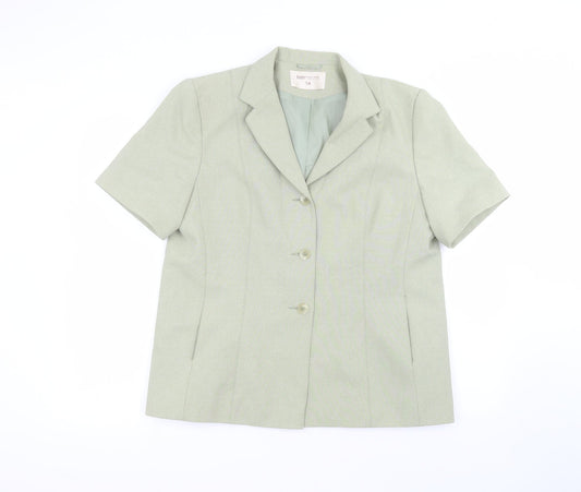 Bonmarché Womens Green   Jacket  Size 14