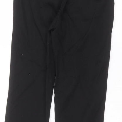 Primark Womens Black  Polyester Trousers  Size 30 in L30 in Regular