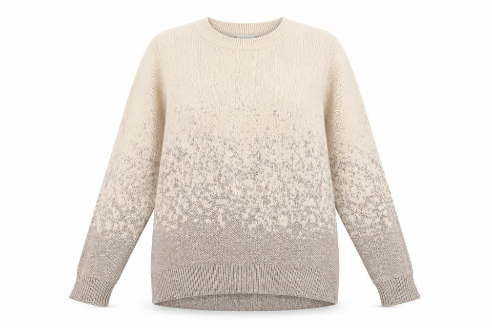 H&M Womens Pink Round Neck  Acrylic Pullover Jumper Size L