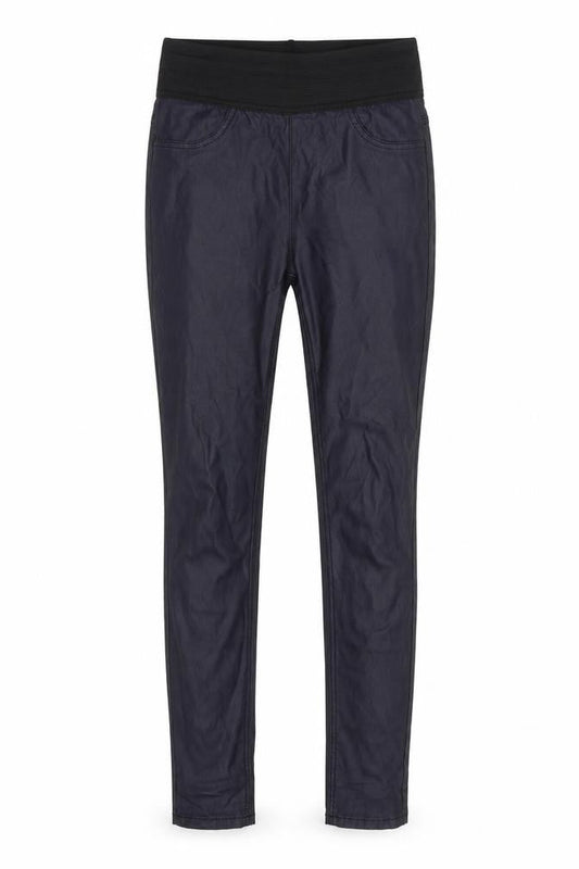 BYoung Womens Grey   Jegging Trousers Size 27 in L31 in Regular  - Skinny Subtle Sheen Deep Waistband