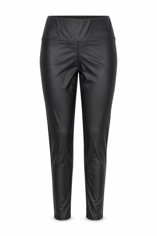 Paris Womens Brown  Polyurethane Trousers  Size M L23 in Regular