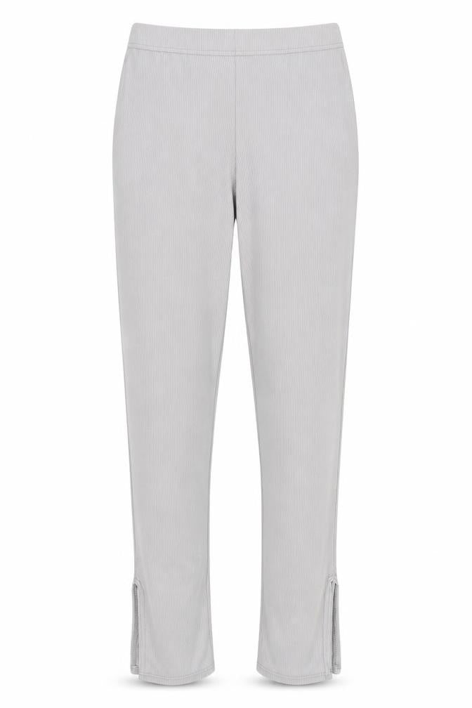 PRETTYLITTLETHING Womens Silver  Polyester Trousers  Size 8 L30 in Regular