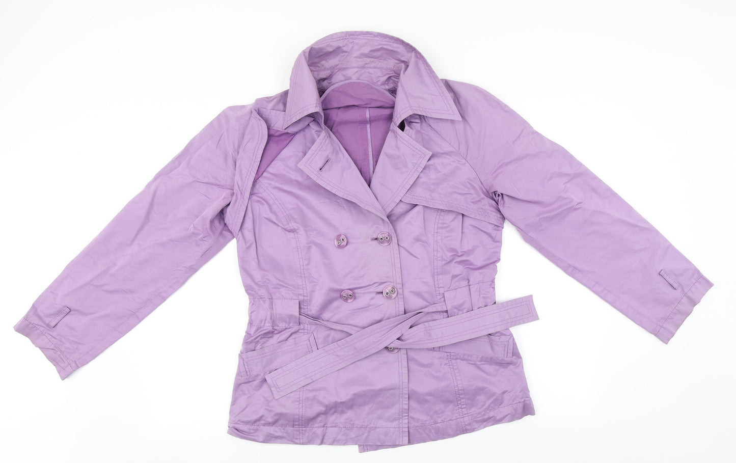 Kapalua Womens Blue   Overcoat Jacket Size 12