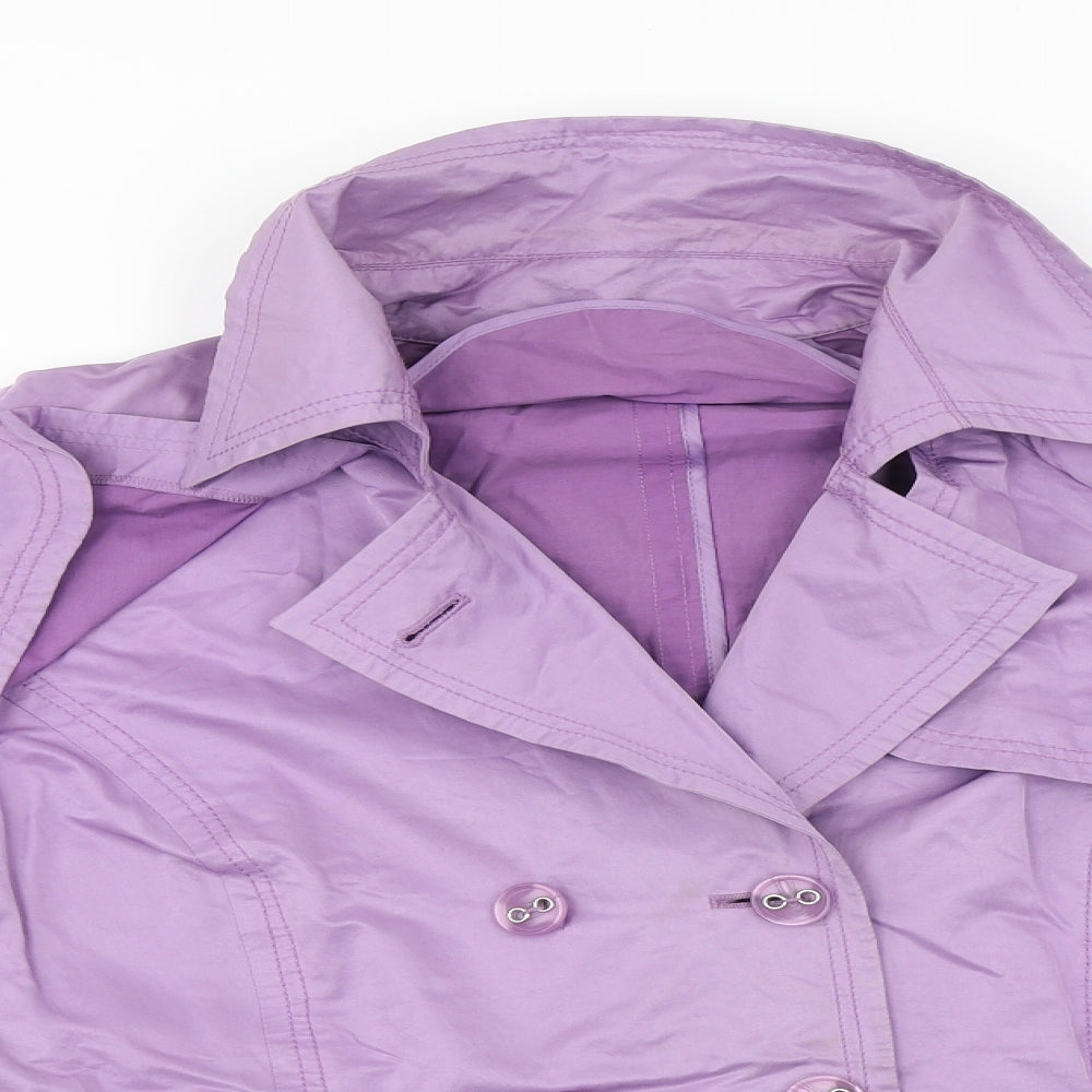 Kapalua Womens Blue   Overcoat Jacket Size 12