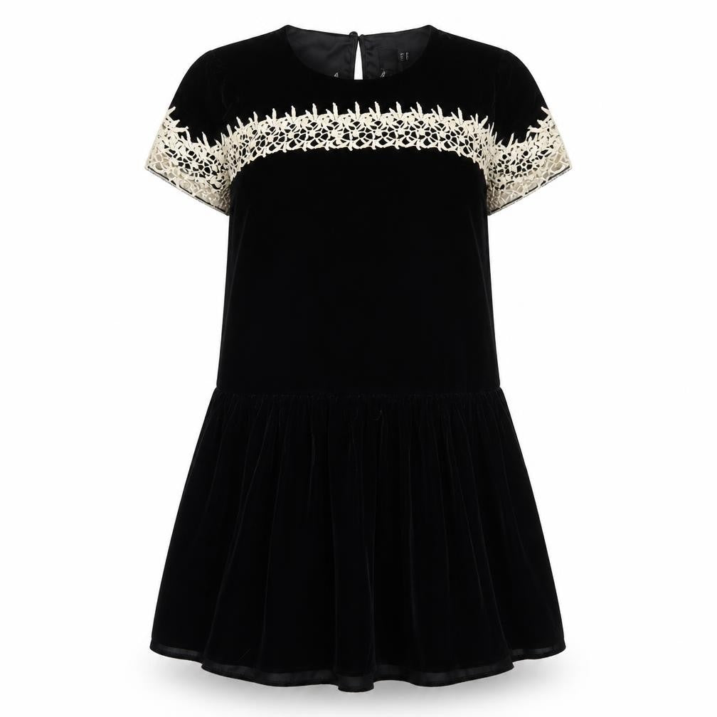ASOS Womens Black  Polyester Shift  Size 14  Round Neck