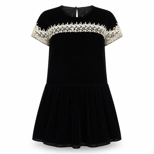 ASOS Womens Black  Polyester Shift  Size 14  Round Neck