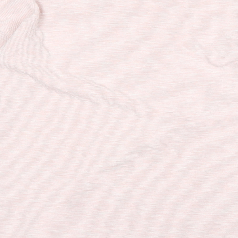 George Womens Pink Round Neck  Polyester Pullover Jumper Size 10