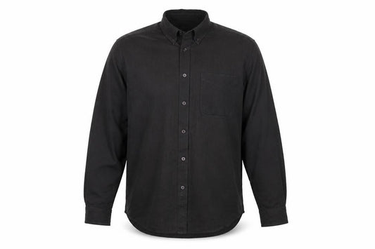 Originals Mens Brown  Polyester  Button-Up Size L Collared