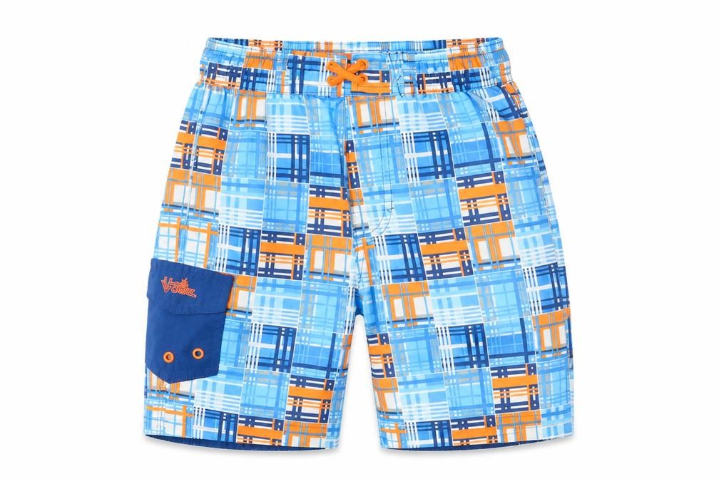 Preworn Boys Blue  Polyester Bermuda Shorts Size 7 Years  Regular  - swim short