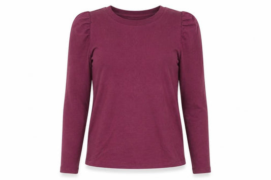 F&F Womens Purple  Viscose Basic T-Shirt Size 10 Round Neck