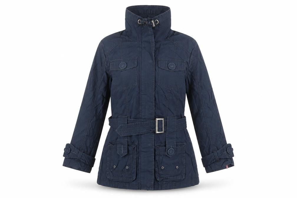 Marks & Spencer Womens Blue   Pea Coat Coat Size 10