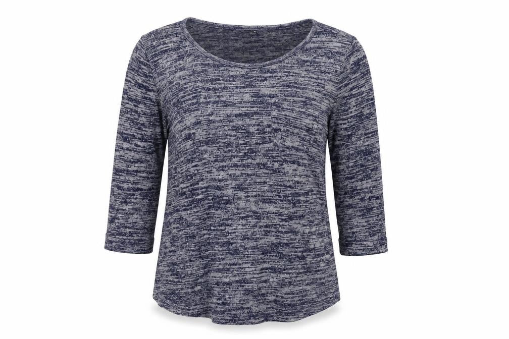 Intuition Womens Blue Round Neck  Viscose Pullover Jumper Size 12