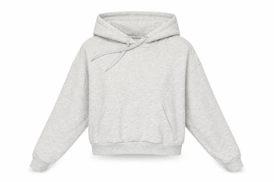 H&M Womens Beige  Cotton Pullover Hoodie Size XS