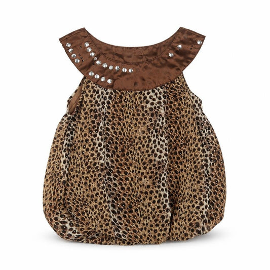 HAN A Girls Multicoloured Animal Print Polyester Basic T-Shirt Size 2 Years Round Neck