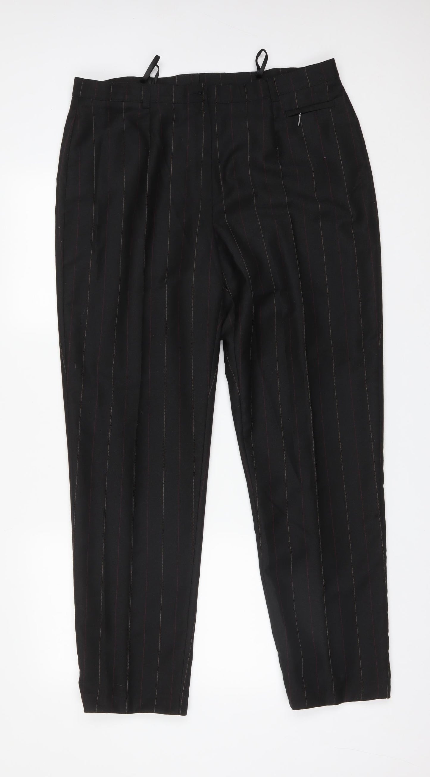 Preworn Womens Multicoloured Striped  Trousers  Size 34 L30 in Regular