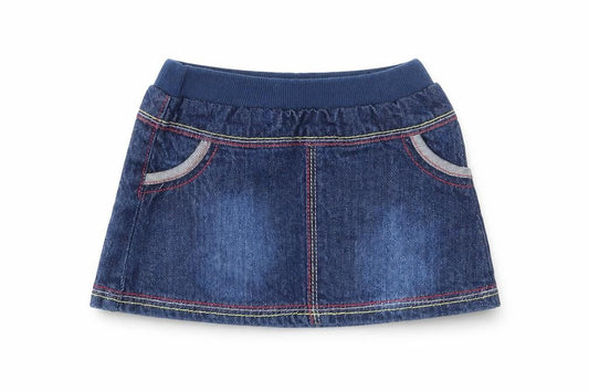 George Girls Blue  Cotton Mini Skirt Size 3-6 Months