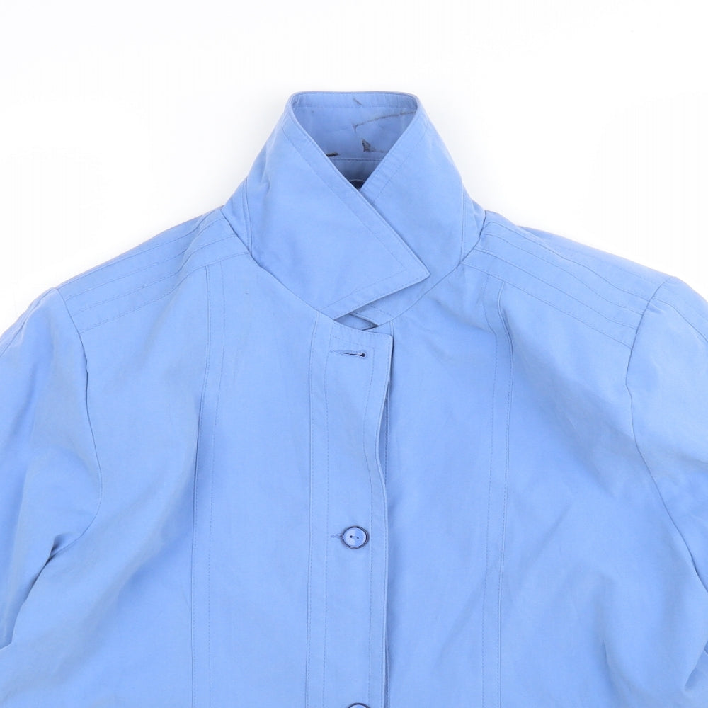 JBC Womens Blue   Overcoat Coat Size 16