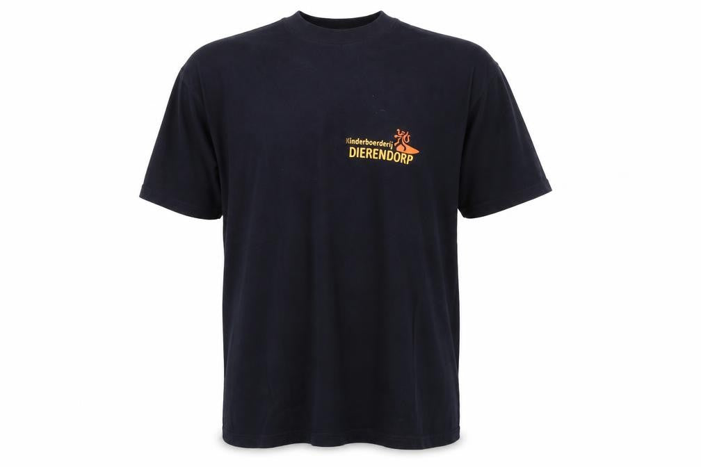 Besco Mens Blue  Cotton  T-Shirt Size L Round Neck