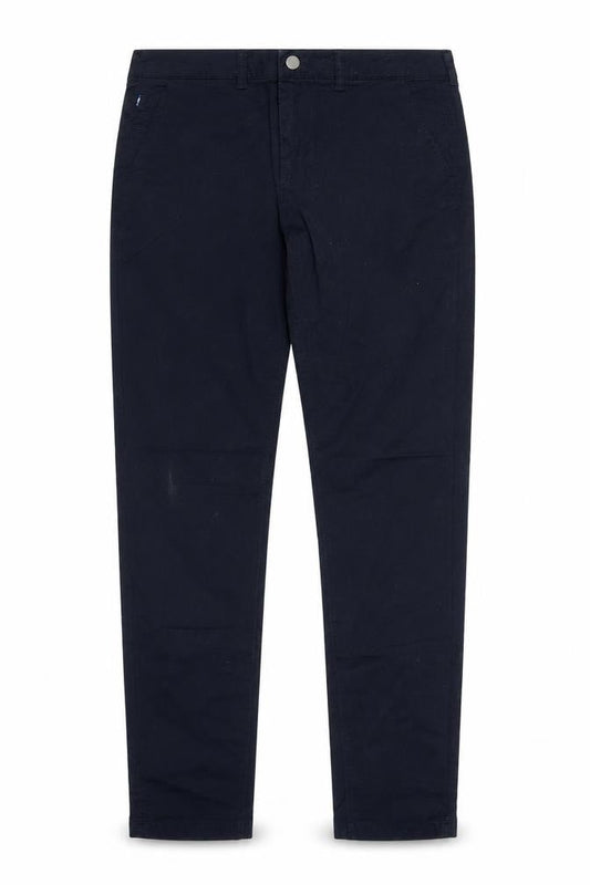 Bien Bleu Mens Blue  Cotton Trousers  Size L L30 in Regular