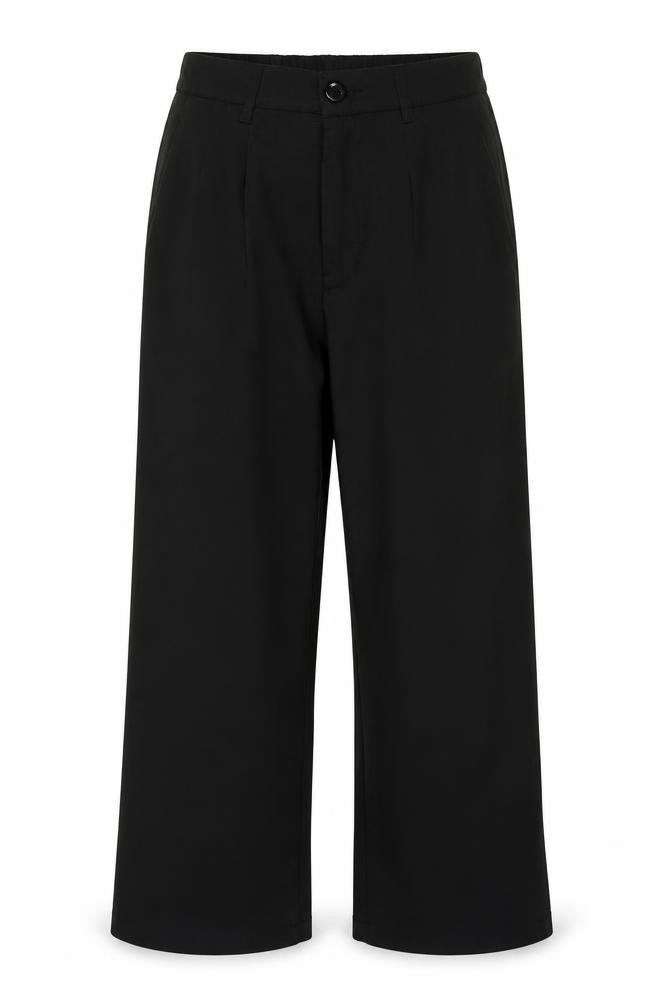 Preworn Womens Black   Trousers  Size 10 L23 in Regular