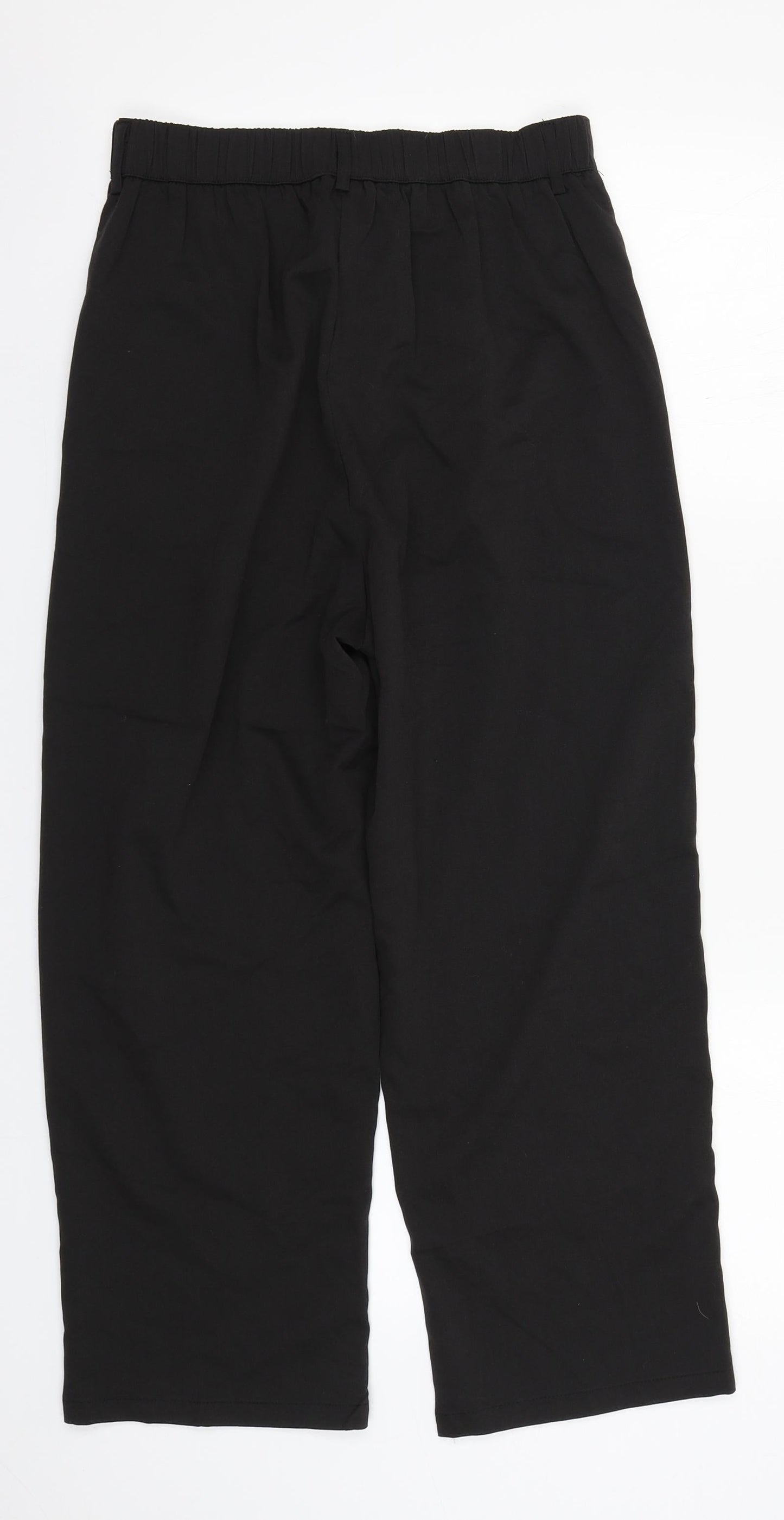 Preworn Womens Black   Trousers  Size 10 L23 in Regular