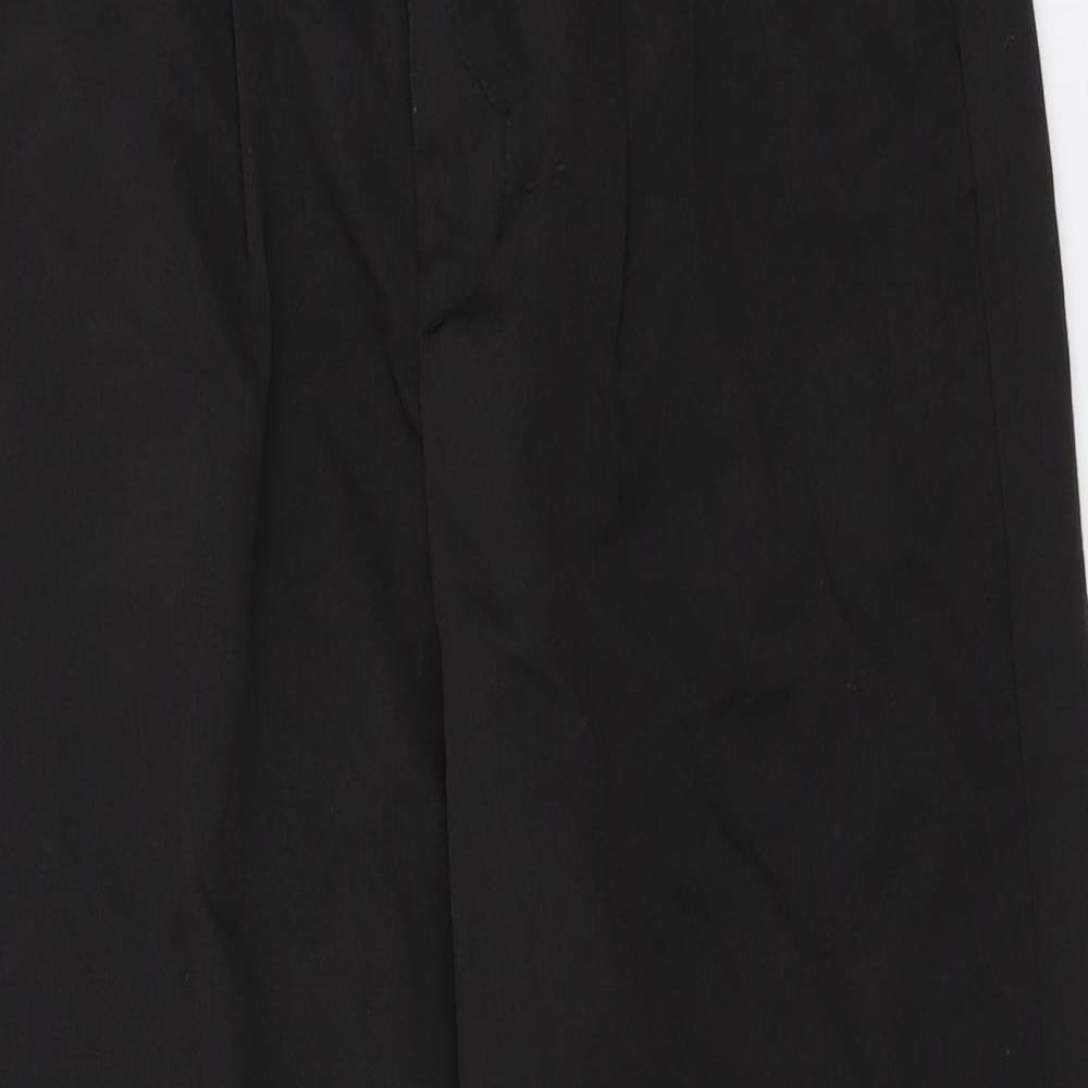 Preworn Womens Black   Trousers  Size 10 L23 in Regular