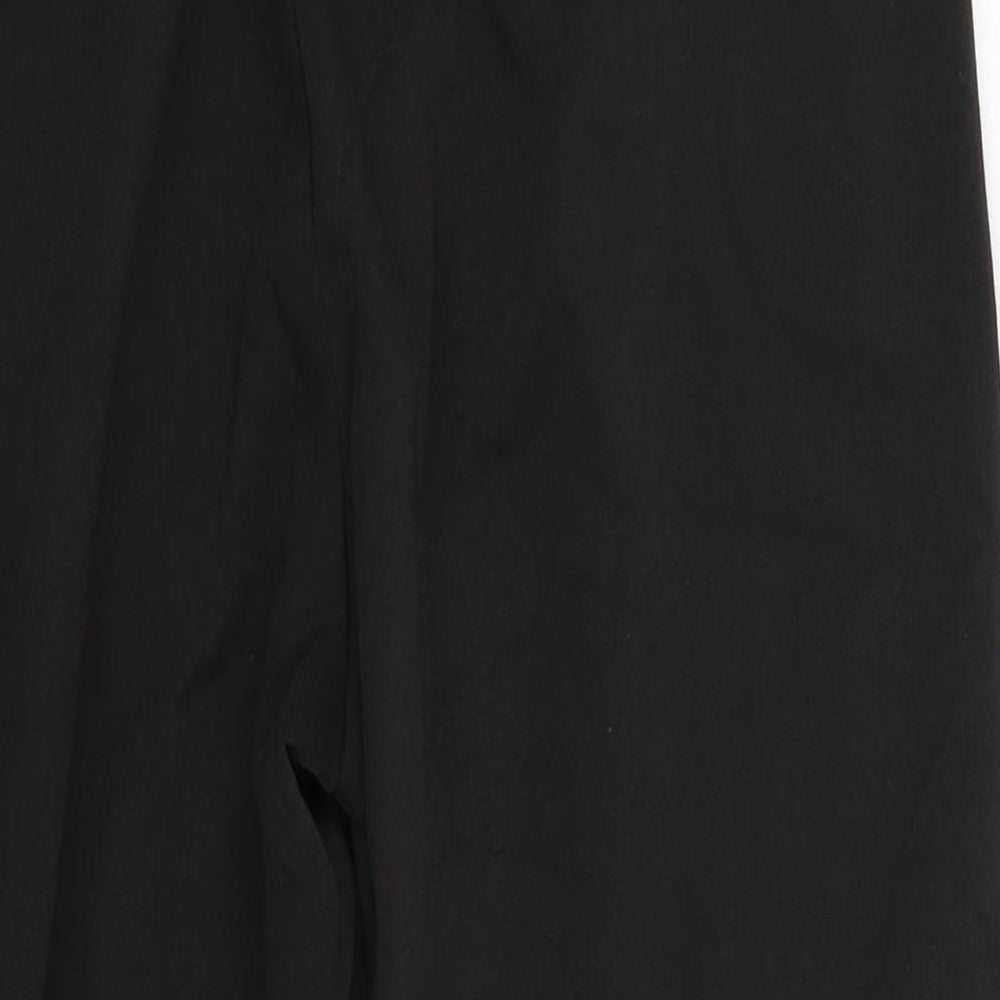 Preworn Womens Black   Trousers  Size 10 L23 in Regular