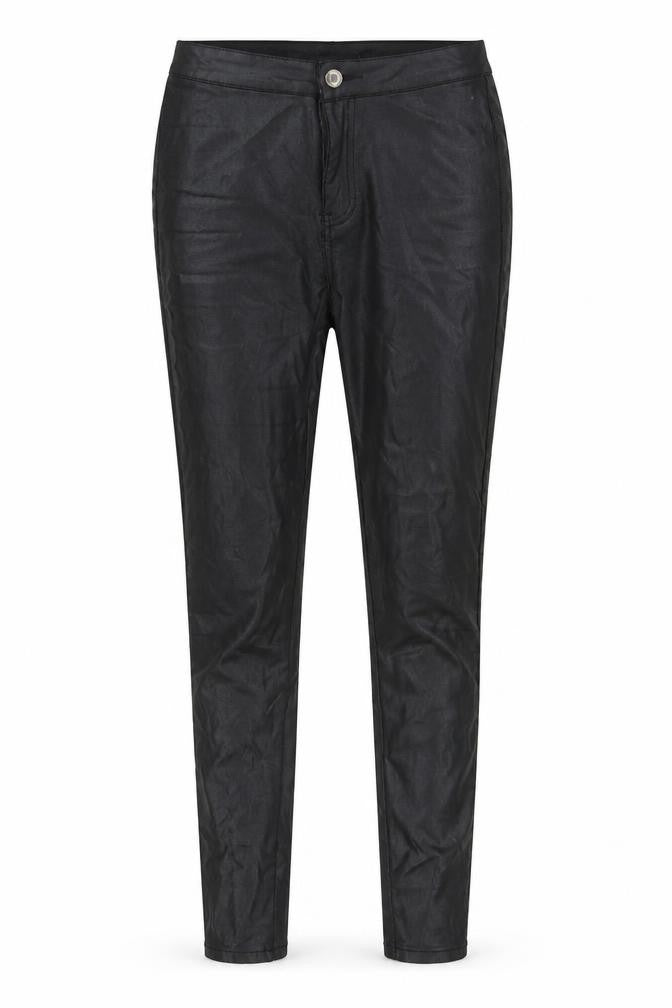 Missguided Womens Black  Viscose Trousers  Size 8 L28 in Regular