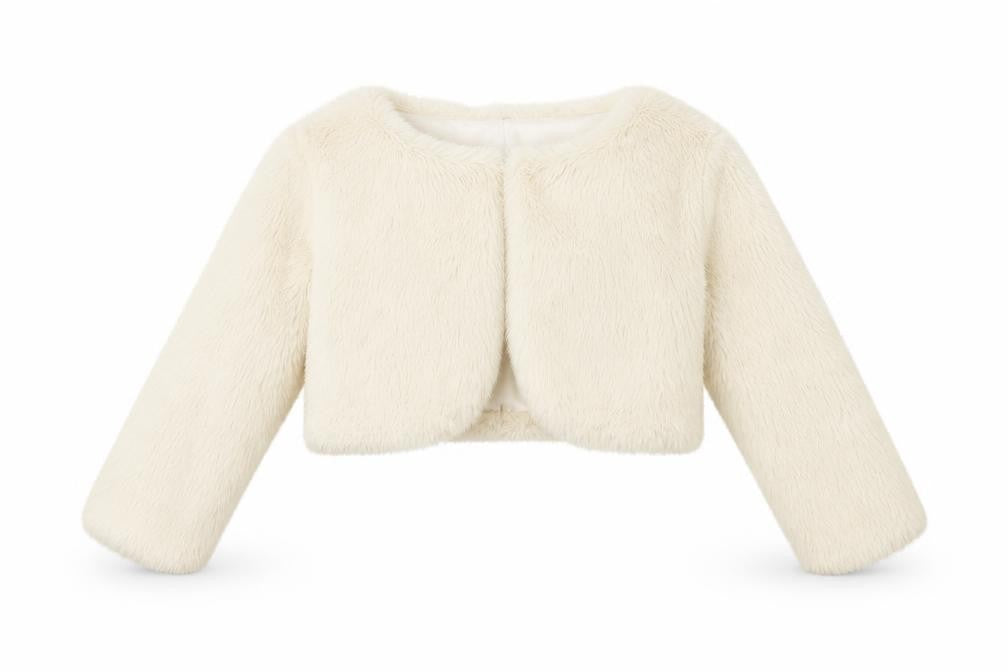 Miss Ebita Baby White   Jacket  Size 12 Months