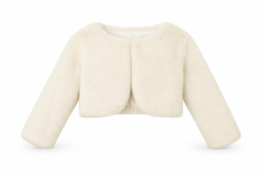 Miss Ebita Baby White   Jacket  Size 12 Months