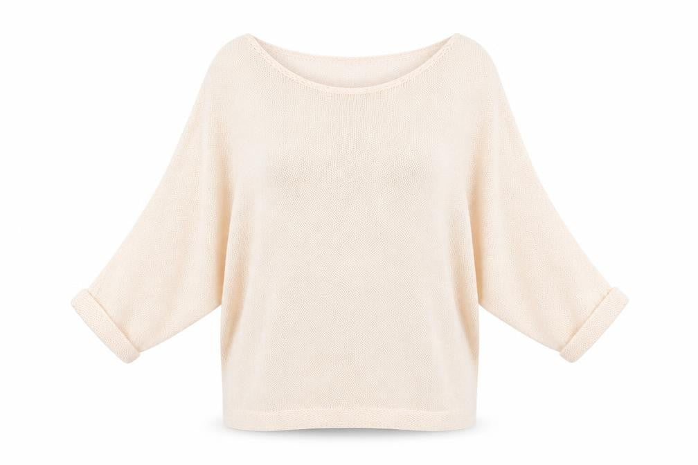 H&M Womens Pink Round Neck  Acrylic Pullover Jumper Size M