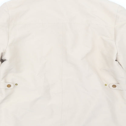 Preloved EWM Womens Beige   Jacket  Size 12 - Label