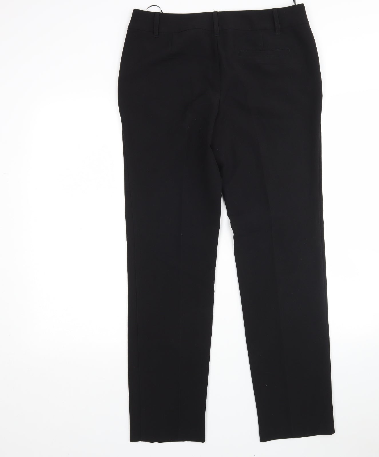NEXT Womens Black  Polyester Trousers  Size 10 L30 in Regular